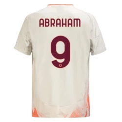 Abraham #9 Nogometni Dresovi AS Roma 2024-25 Gostujući Dres Muški