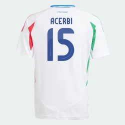 Acerbi #15 Nogometni Dresovi Italija UEFA Euro 2024 Gostujući Dres Muški