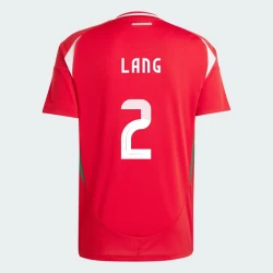 Adam Lang #2 Nogometni Dresovi Mađarska UEFA Euro 2024 Domaći Dres Muški