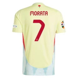 Alvaro Morata #7 Nogometni Dresovi Španjolska UEFA Euro 2024 Gostujući Dres Muški