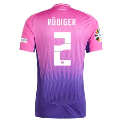 Antonio Rudiger #2 Nogometni Dresovi Njemačka UEFA Euro 2024 Gostujući Dres Muški