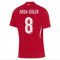 Arda Guler #8 Nogometni Dresovi Turska UEFA Euro 2024 Gostujući Dres Muški