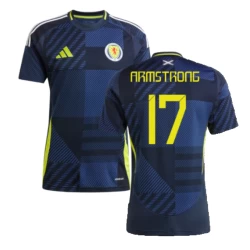 Armstrong #17 Nogometni Dresovi Škotska UEFA Euro 2024 Domaći Dres Muški