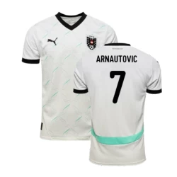 Arnautovic #7 Nogometni Dresovi Austrija UEFA Euro 2024 Gostujući Dres Muški