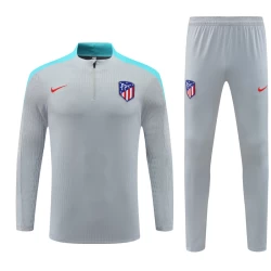 Atlético Madrid Komplet Sweatshirt za Trening 2024-25 Siva Player Version