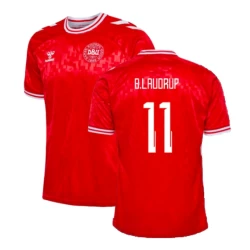 B.Laudrup #11 Nogometni Dresovi Danska UEFA Euro 2024 Domaći Dres Muški