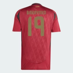 Bakayoko #19 Nogometni Dresovi Belgija UEFA Euro 2024 Domaći Dres Muški