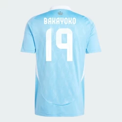 Bakayoko #19 Nogometni Dresovi Belgija UEFA Euro 2024 Gostujući Dres Muški