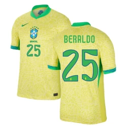 Beraldo #25 Nogometni Dresovi Brazil Copa America 2024 Domaći Dres Muški