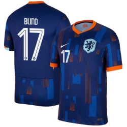 Blind #17 Nogometni Dresovi Nizozemska UEFA Euro 2024 Gostujući Dres Muški