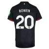 Bowen #20 Nogometni Dresovi West Ham United 2024-25 Gostujući Dres Muški