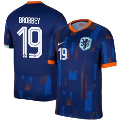 Brobbey #19 Nogometni Dresovi Nizozemska UEFA Euro 2024 Gostujući Dres Muški