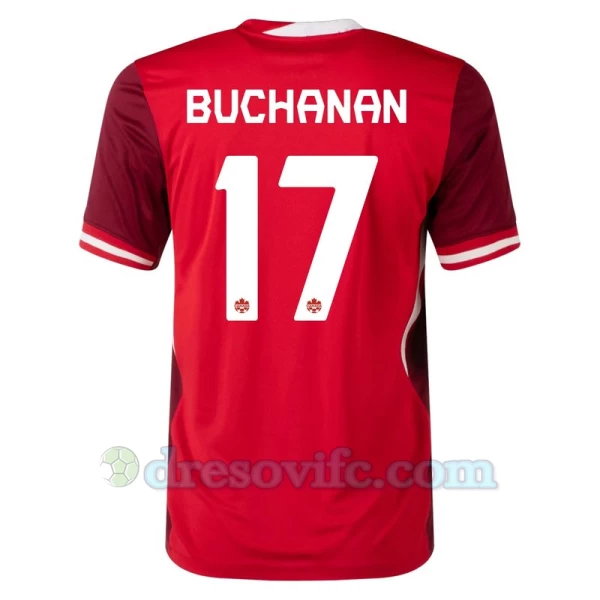 Buchanan #17 Nogometni Dresovi Kanada Copa America 2024 Domaći Dres Muški