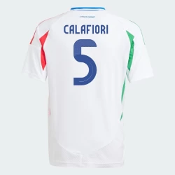 Calafiori #5 Nogometni Dresovi Italija UEFA Euro 2024 Gostujući Dres Muški