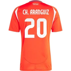 Ch. Aranguiz #20 Nogometni Dresovi Čile Copa America 2024 Domaći Dres Muški