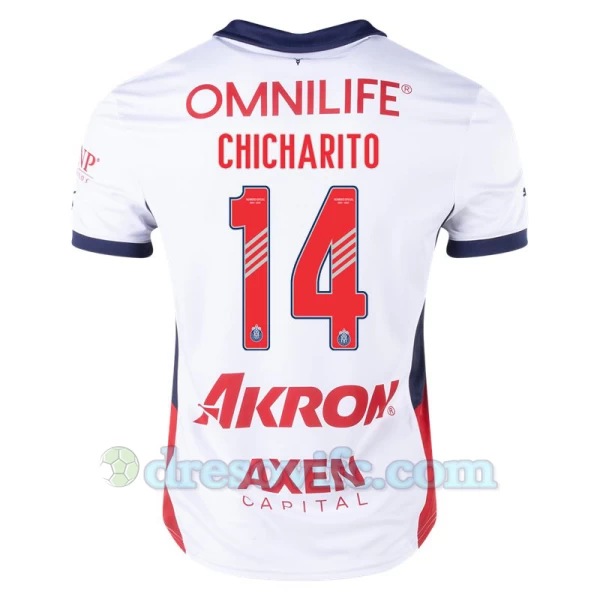 Chicharito #14 Nogometni Dresovi CD Guadalajara 2024-25 Gostujući Dres Muški