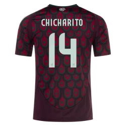 Chicharito #14 Nogometni Dresovi Meksiko Copa America 2024 Domaći Dres Muški