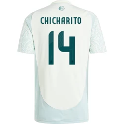 Chicharito #14 Nogometni Dresovi Meksiko Copa America 2024 Gostujući Dres Muški