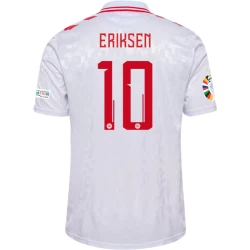 Christian Eriksen #10 Nogometni Dresovi Danska 2024 Gostujući Dres Muški