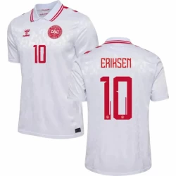 Christian Eriksen #10 Nogometni Dresovi Danska UEFA Euro 2024 Gostujući Dres Muški