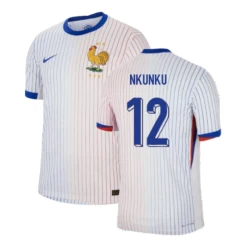 Christopher Nkunku #12 Nogometni Dresovi Francuska UEFA Euro 2024 Gostujući Dres Muški