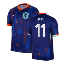Cody Gakpo #11 Nogometni Dresovi Nizozemska UEFA Euro 2024 Gostujući Dres Muški