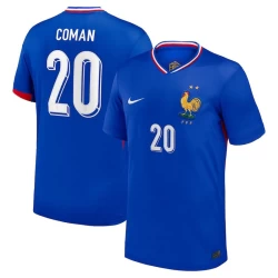 Coman #20 Nogometni Dresovi Francuska UEFA Euro 2024 Domaći Dres Muški