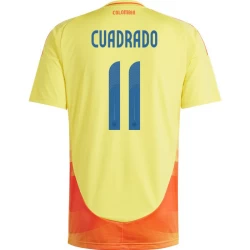 Cuadrado #11 Nogometni Dresovi Kolumbija Copa America 2024 Domaći Dres Muški