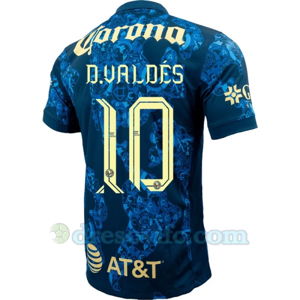 D. Valdes #10 Nogometni Dresovi Club América 2024-25 Gostujući Dres Muški