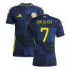 Dalglish #7 Nogometni Dresovi Škotska UEFA Euro 2024 Domaći Dres Muški