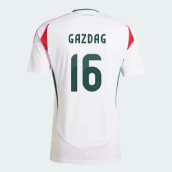 Daniel Gazdag #16 Nogometni Dresovi Mađarska UEFA Euro 2024 Gostujući Dres Muški