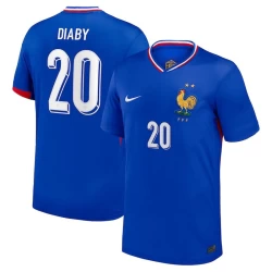 Diaby #20 Nogometni Dresovi Francuska UEFA Euro 2024 Domaći Dres Muški