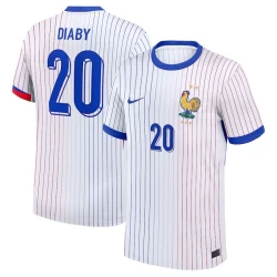 Diaby #20 Nogometni Dresovi Francuska UEFA Euro 2024 Gostujući Dres Muški