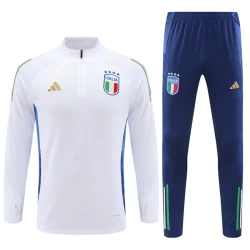 Dječji Italija Komplet Sweatshirt za Trening 2024-25 Bijela