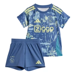 Dječji Nogometni Dresovi AFC Ajax Amsterdam 2024-25 Gostujući Dres (+ kratke hlače)