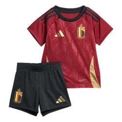 Dječji Nogometni Dresovi Belgija UEFA Euro 2024 Domaći Dres (+ kratke hlače)