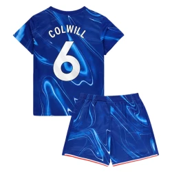 Dječji Nogometni Dresovi Chelsea FC Colwill #6 2024-25 Domaći Dres (+ kratke hlače)