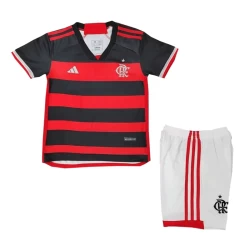 Dječji Nogometni Dresovi CR Flamengo 2024-25 Domaći Dres (+ kratke hlače)