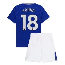 Dječji Nogometni Dresovi Everton FC Young #18 2024-25 Domaći Dres (+ kratke hlače)