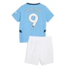 Dječji Nogometni Dresovi Manchester City Erling Haaland #9 2024-25 Domaći Dres (+ kratke hlače)
