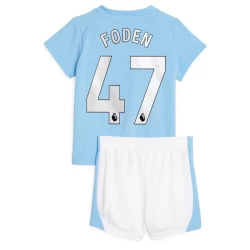 Dječji Nogometni Dresovi Manchester City Phil Foden #47 2023-24 Domaći Dres (+ kratke hlače)
