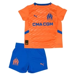 Dječji Nogometni Dresovi Olympique de Marseille 2024-25 Rezervni Dres (+ kratke hlače)