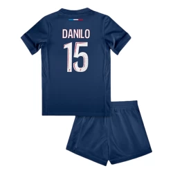 Dječji Nogometni Dresovi Paris Saint-Germain PSG Danilo #15 2024-25 Domaći Dres (+ kratke hlače)