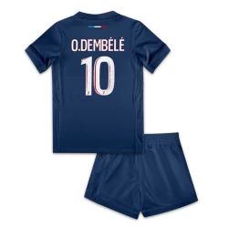 Dječji Nogometni Dresovi Paris Saint-Germain PSG Ousmane Dembélé #10 2024-25 Domaći Dres (+ kratke hlače)