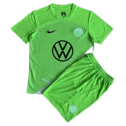 Dječji Nogometni Dresovi VfL Wolfsburg 2023-24 Domaći Dres (+ kratke hlače)