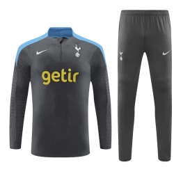 Dječji Tottenham Hotspur Komplet Sweatshirt za Trening 2024-25 Dark Siva Player Version