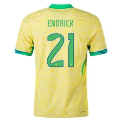 Endrick #21 Nogometni Dresovi Brazil Copa America 2024 Domaći Dres Muški