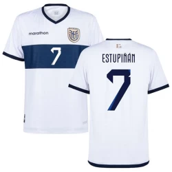 Estupinan #7 Nogometni Dresovi Ekvador Copa America 2024 Gostujući Dres Muški