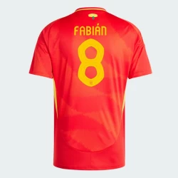 Fabian #8 Nogometni Dresovi Španjolska UEFA Euro 2024 Domaći Dres Muški