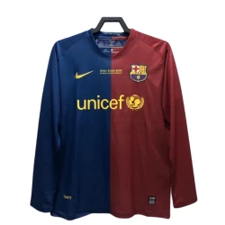 FC Barcelona Champions League Finale Retro Dres 2008-09 Domaći Muški Dugi Rukav